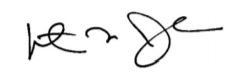 Kristina Johnson signature